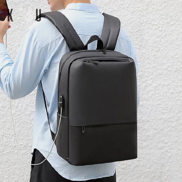 New 15.6 Inch Compact Water Resistant Travel Backpack Laptop Bag With USB Port