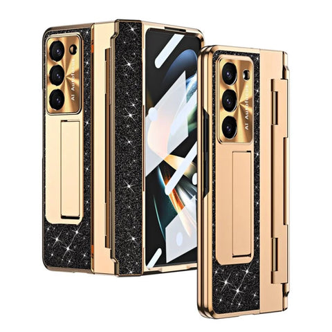 New Sparkle Magnetic Protective Case Cover For Samsung Galaxy Z Fold 5 4 Series