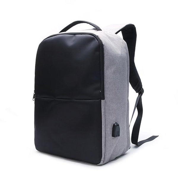 New Daytime Waterproof Travel Anti-Theft Laptop Bag with USB Charging Port & Notebook Computer Case Sleeve