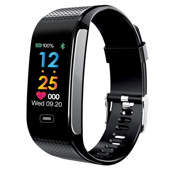 New Heart Rate Monitor IP67 Wrist Watch Fitness Bracelet Tracker Pedometer Smartwatch For iPhone Androids