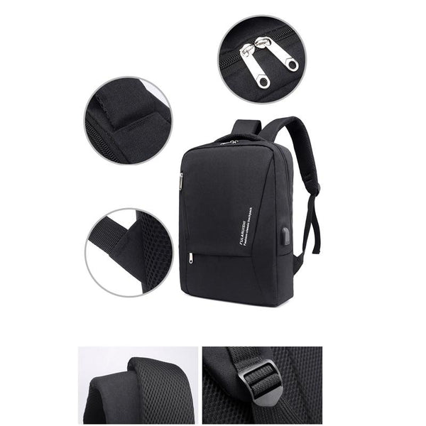 New Multifunctional USB Port Charging Men 15'' Laptop Backpacks Business Bag For Men Women