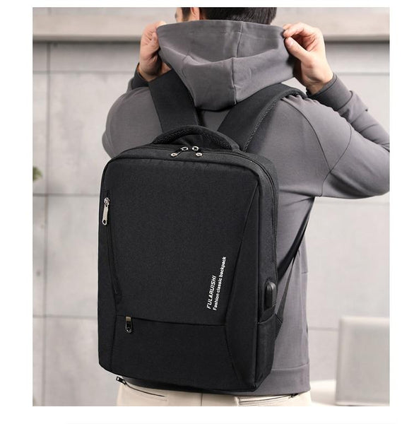 New Multifunctional USB Port Charging Men 15'' Laptop Backpacks Business Bag For Men Women