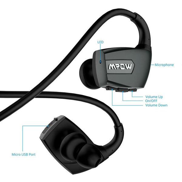 New Antelope Wireless Bluetooth 4.1 Sports Headphone with Hands-free Calling Long Working-Time